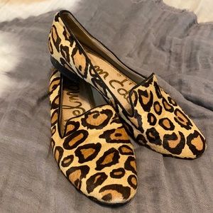 Sam Edelman Leopard Flats